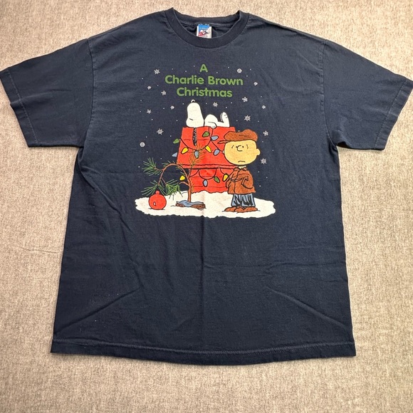 Peanuts Shirts A Charlie Brown Christmas Shirt Size Xl Vtg Peanuts